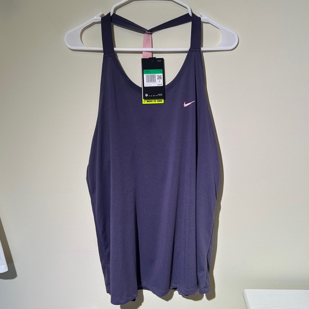 NWT Nike Purple Sports Tank Sz XL